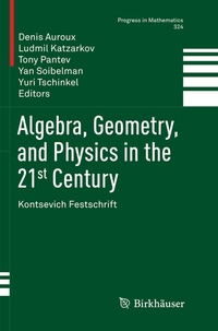 Abbildung von: Algebra, Geometry, and Physics in the 21st Century - Birkhäuser