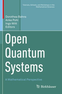 Enlarge image Cover: Open Quantum Systems - Birkhäuser