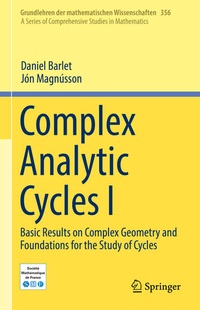 Enlarge image Cover: Complex Analytic Cycles I - Springer