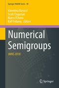 Cover: Numerical Semigroups - Springer