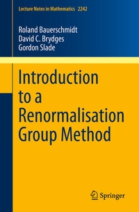 Enlarge image Cover: Introduction to a Renormalisation Group Method - Springer