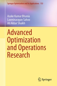 Enlarge image Cover: Advanced Optimization and Operations Research - Springer