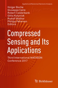 Enlarge image Cover: Compressed Sensing and Its Applications - Birkhäuser
