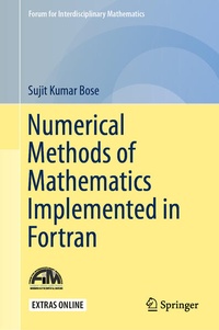 Enlarge image Cover: Numerical Methods of Mathematics Implemented in Fortran - Springer