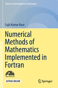 Enlarge image Cover: Numerical Methods of Mathematics Implemented in Fortran - Springer