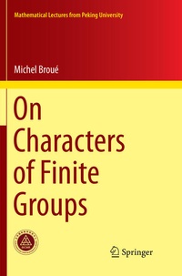 Enlarge image Cover: On Characters of Finite Groups - Springer