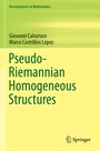 Cover: Pseudo-Riemannian Homogeneous Structures - Springer