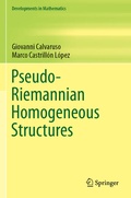 Cover: Pseudo-Riemannian Homogeneous Structures - Springer