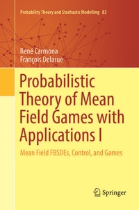 Enlarge image Cover: Probabilistic Theory of Mean Field Games with Applications I - Springer