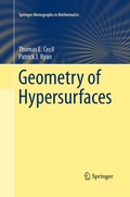 Cover: Geometry of Hypersurfaces - Springer