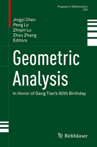 Enlarge image Cover: Geometric Analysis - Birkhäuser