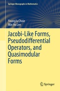 Cover: Jacobi-Like Forms, Pseudodifferential Operators, and Quasimodular Forms - Springer