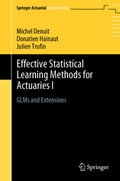 Cover: Effective Statistical Learning Methods for Actuaries I - Springer