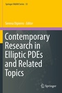 Cover: Contemporary Research in Elliptic PDEs and Related Topics - Springer