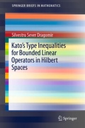 Cover: Kato's Type Inequalities for Bounded Linear Operators in Hilbert Spaces - Springer