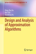 Cover: Design and Analysis of Approximation Algorithms - Springer