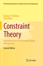 Cover: Constraint Theory - Springer