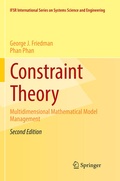 Cover: Constraint Theory - Springer