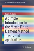 Cover: A Simple Introduction to the Mixed Finite Element Method - Springer