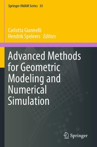 Enlarge image Cover: Advanced Methods for Geometric Modeling and Numerical Simulation - Springer