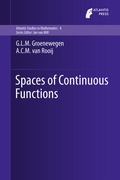 Cover: Spaces of Continuous Functions - Atlantis Press (Zeger Karssen)