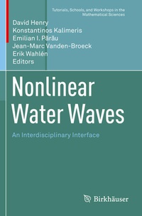 Enlarge image Cover: Nonlinear Water Waves - Birkhäuser