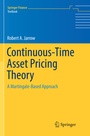 Cover: Continuous-Time Asset Pricing Theory - Springer