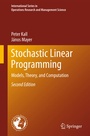 Cover: Stochastic Linear Programming - Springer