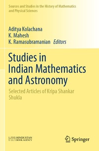 Abbildung von: Studies in Indian Mathematics and Astronomy - Springer