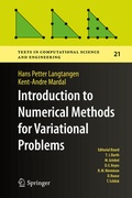 Cover: Introduction to Numerical Methods for Variational Problems - Springer