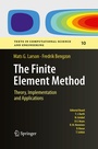 Cover: The Finite Element Method: Theory, Implementation, and Applications - Springer