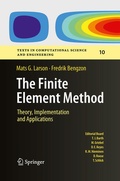 Cover: The Finite Element Method: Theory, Implementation, and Applications - Springer