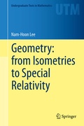 Bild: Geometry: from Isometries to Special Relativity - Springer