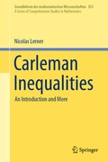 Cover: Carleman Inequalities - Springer