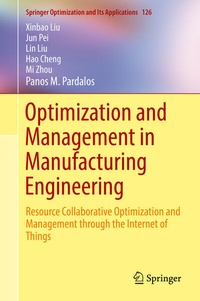 Enlarge image Cover: Optimization and Management in Manufacturing Engineering - Springer
