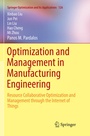 Cover: Optimization and Management in Manufacturing Engineering - Springer