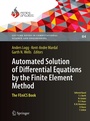 Cover: Automated Solution of Differential Equations by the Finite Element Method - Springer