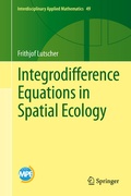 Cover: Integrodifference Equations in Spatial Ecology - Springer