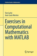 Cover: Exercises in Computational Mathematics with MATLAB - Springer