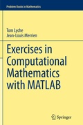 Cover: Exercises in Computational Mathematics with MATLAB - Springer