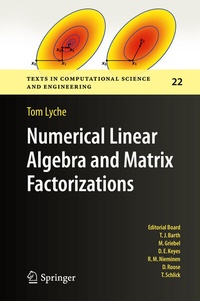 Abbildung von: Numerical Linear Algebra and Matrix Factorizations - Springer