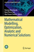Cover: Mathematical Modelling, Optimization, Analytic and Numerical Solutions - Springer