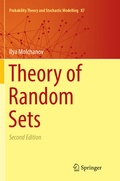 Cover: Theory of Random Sets - Springer