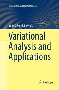 Enlarge image Cover: Variational Analysis and Applications - Springer