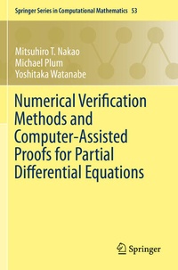 Enlarge image Cover: Numerical Verification Methods and Computer-Assisted Proofs for Partial Differential Equations - Springer