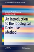 Cover: An Introduction to the Topological Derivative Method - Springer