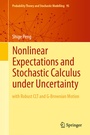Cover: Nonlinear Expectations and Stochastic Calculus under Uncertainty - Springer