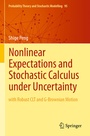 Cover: Nonlinear Expectations and Stochastic Calculus under Uncertainty - Springer