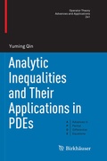 Cover: Analytic Inequalities and Their Applications in PDEs - Birkh&auml;user