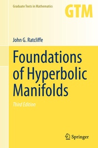 Enlarge image Cover: Foundations of Hyperbolic Manifolds - Springer